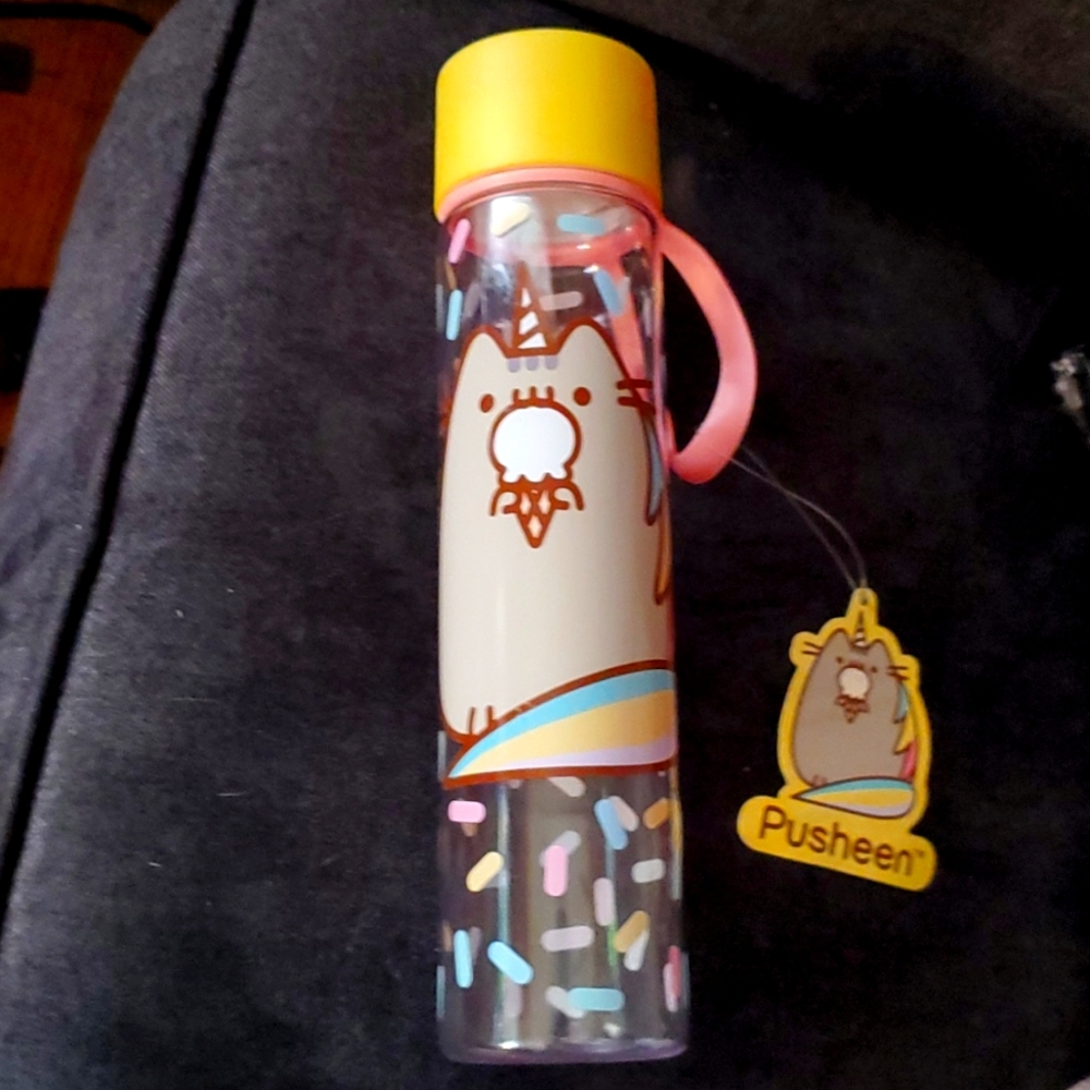 Unicorn Pusheen Box exclusive water bottle